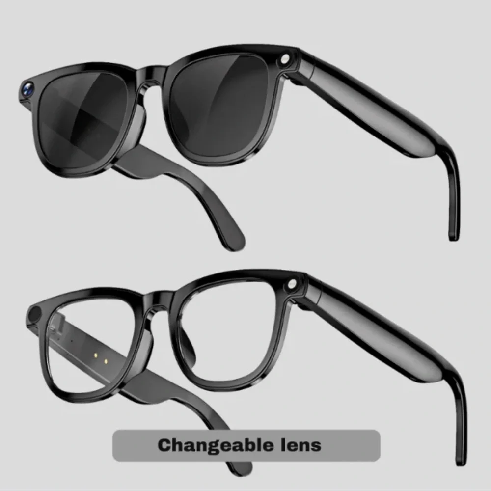 AI Smart Glasses 1080P HD Camera | Bluetooth Smart Glasses | Voive Assistant